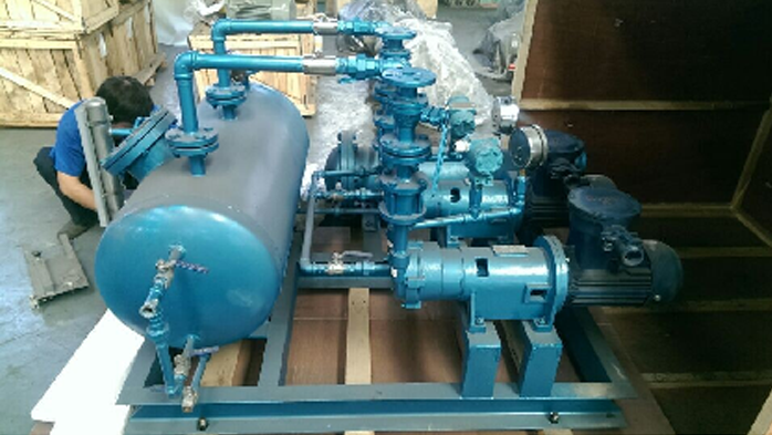      水环真空泵闭式循环系统